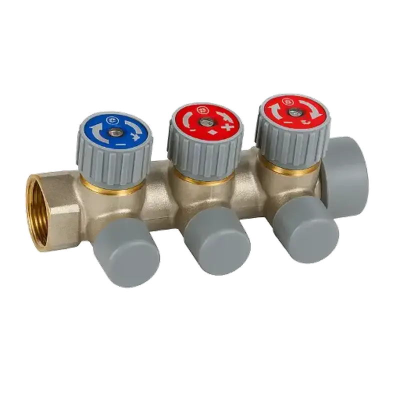Collettore Nichelato Frontale 3 Vie