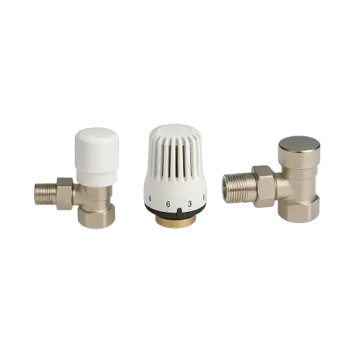 [NPT041612] Kit Termostatico Nichelato Attferro 3/8xo16